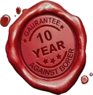 The DDOOR promise: 10 year guarantee against borer