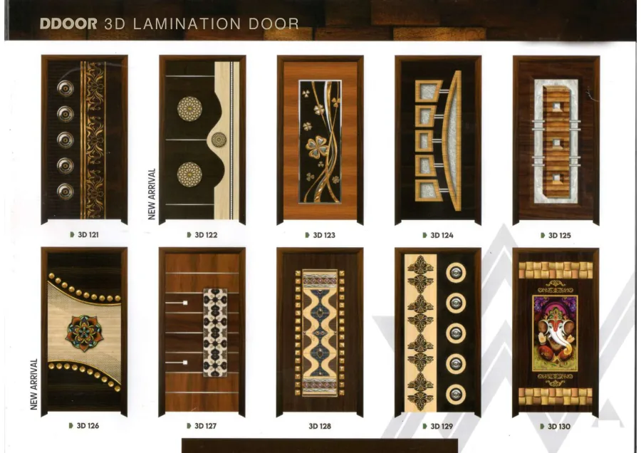 Cover of the DDOOR 3D Lamination Door catalogue