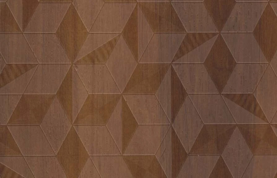 Diamond Cut Light Mocha — 9157 WA, Wavia laminate catalogue sample